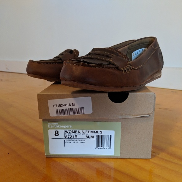 Timberland leather earthkeeper caska kiltie loafer - Picture 4 of 6